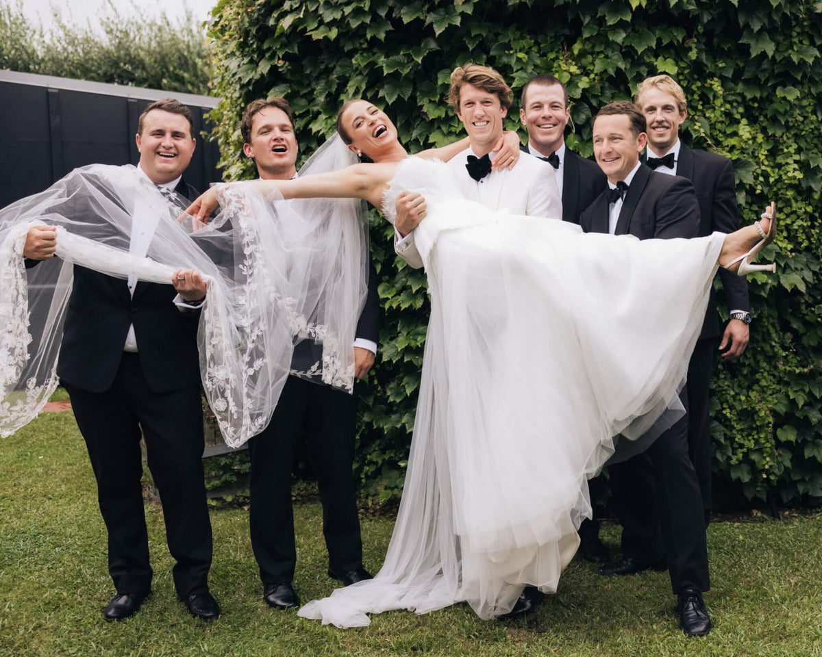 Melie and Jack — Hera Couture real bride