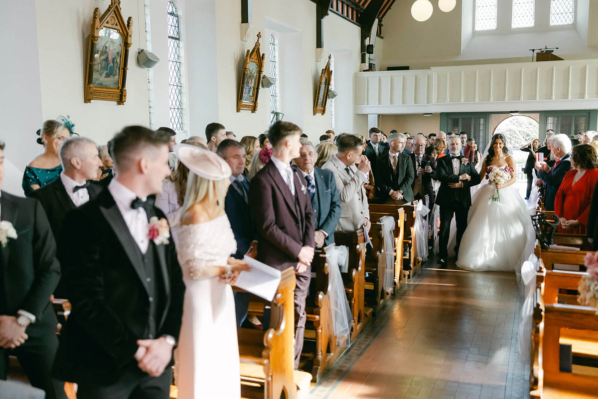 Mollie and Dáire — Hera Couture real bride