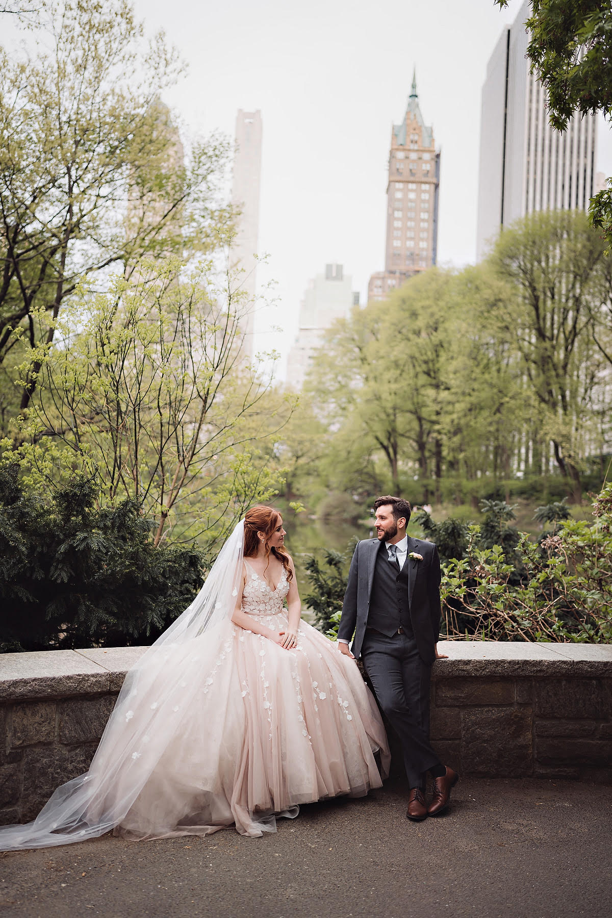 Paige and Tim — Hera Couture real bride