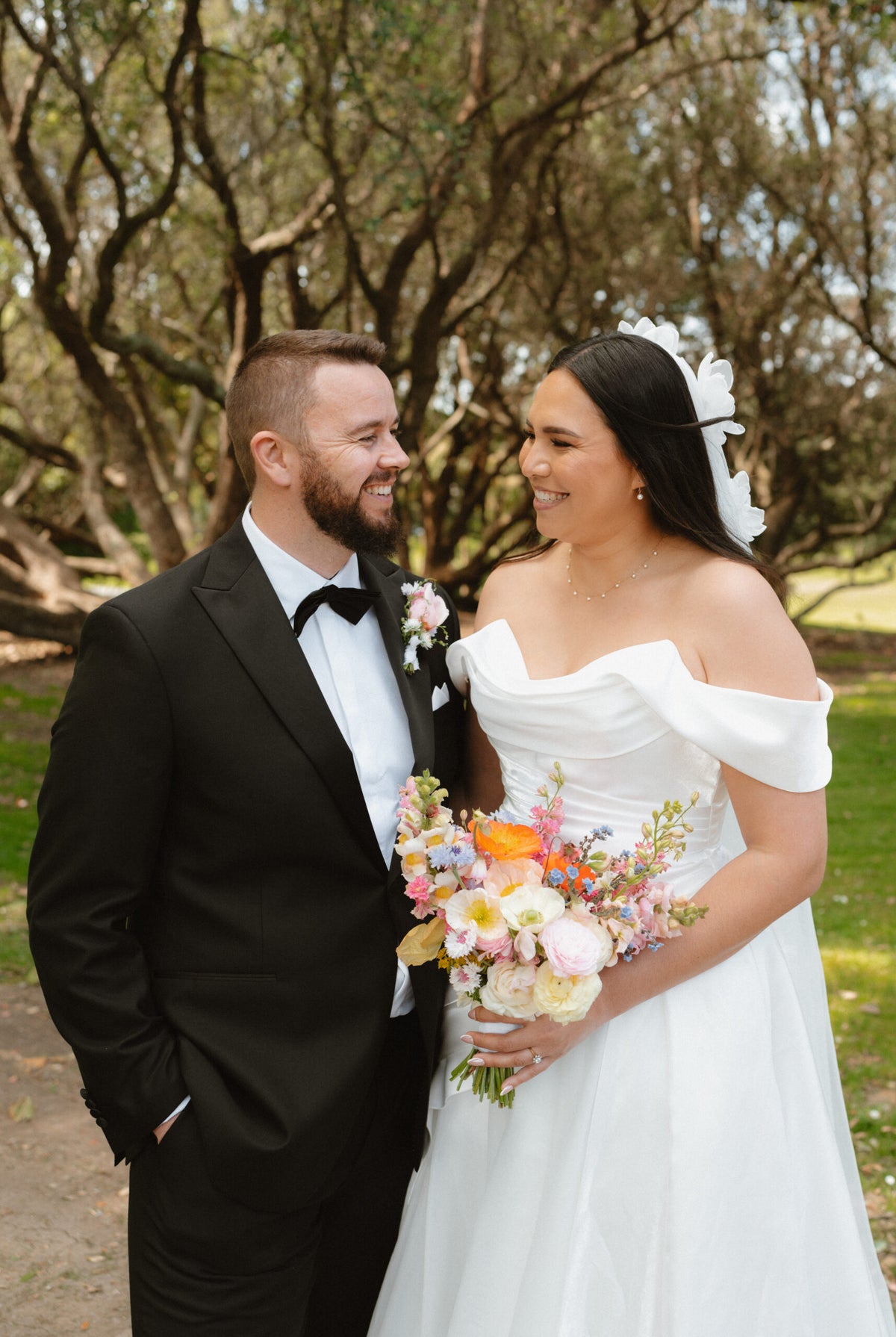 Skye and Simon — Hera Couture real bride