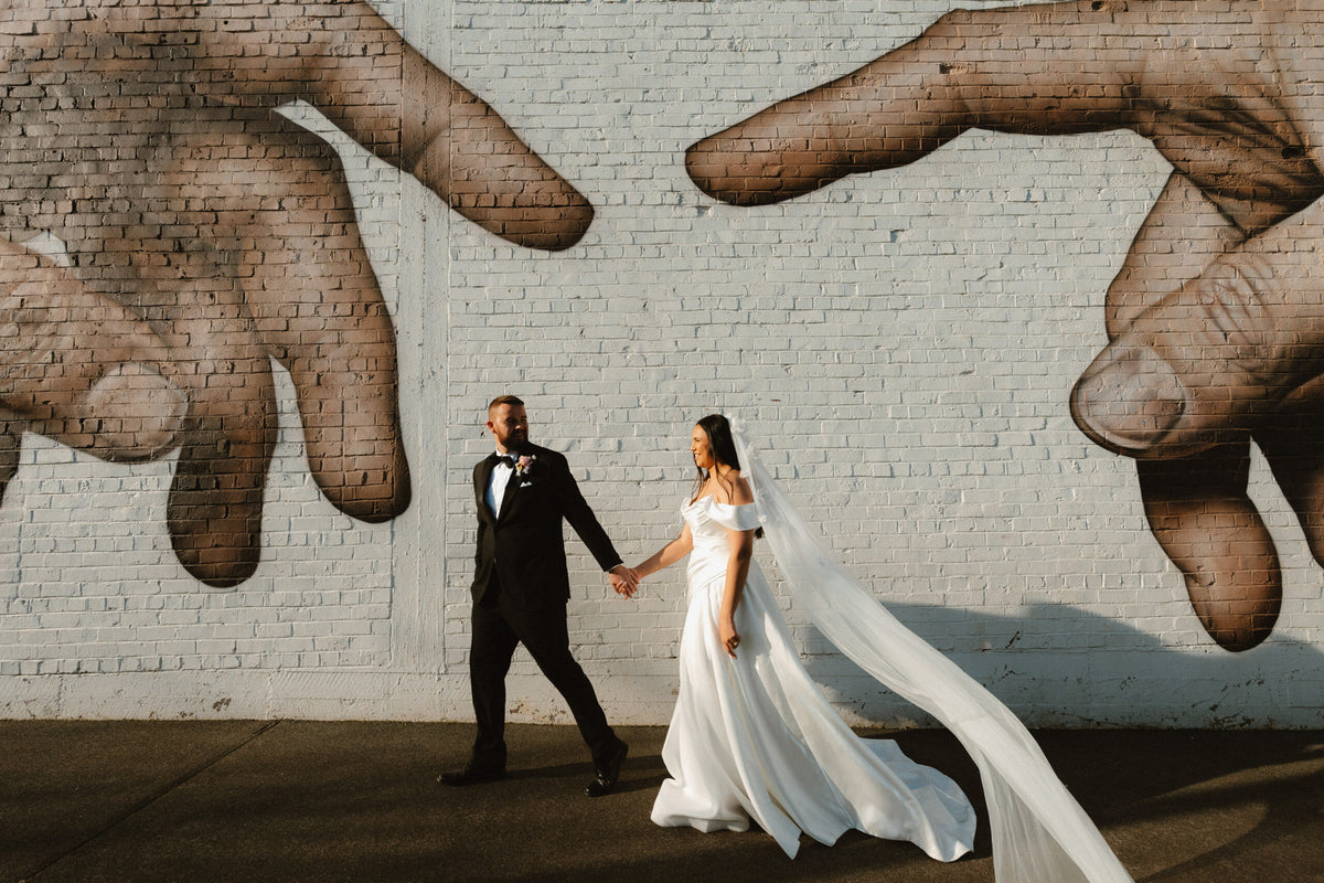 Skye and Simon — Hera Couture real bride