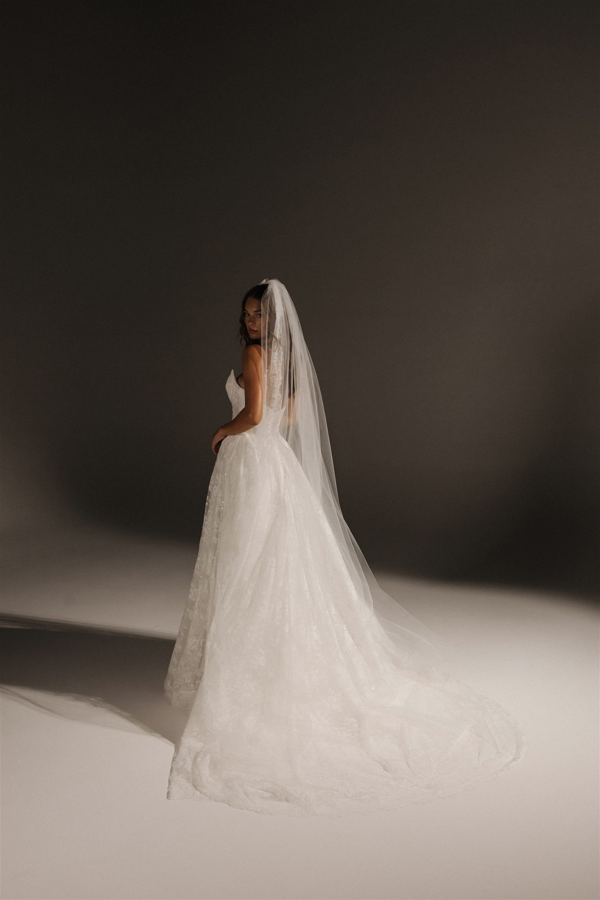 SS/25 Serene Echoes - draped bodice with delicate straps