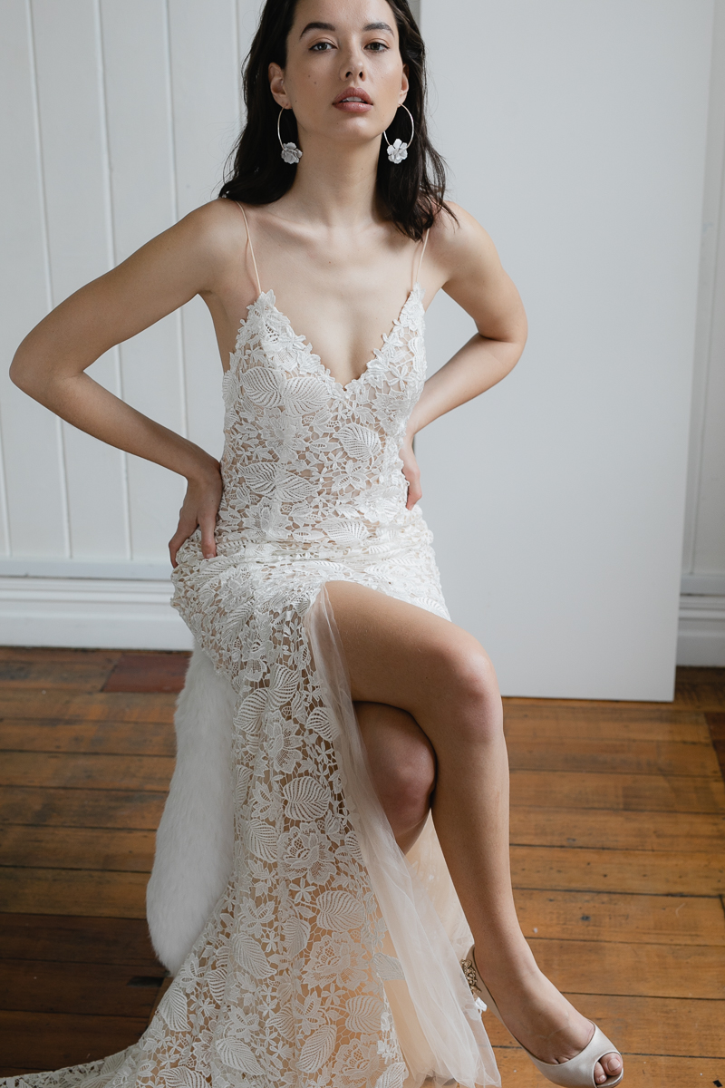 20190902 Hera Couture Corp Studio Day 2 4289Della Pieta Dress Fitted Beaded