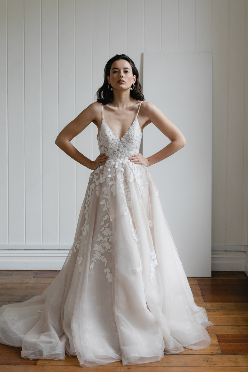 20190902 Hera Couture Corp Studio Day 2 4504Toussiant Blush Wedding Dress