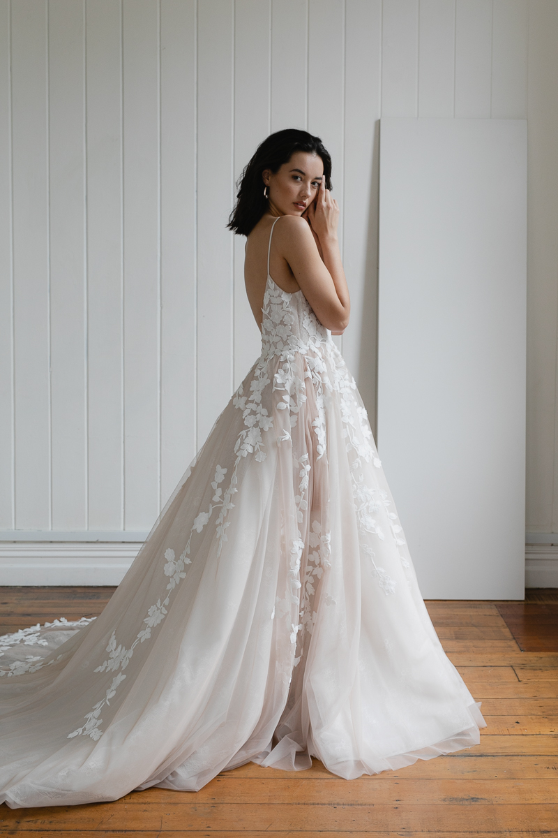 20190902 Hera Couture Corp Studio Day 2 4605Toussiant Blush Wedding Dress