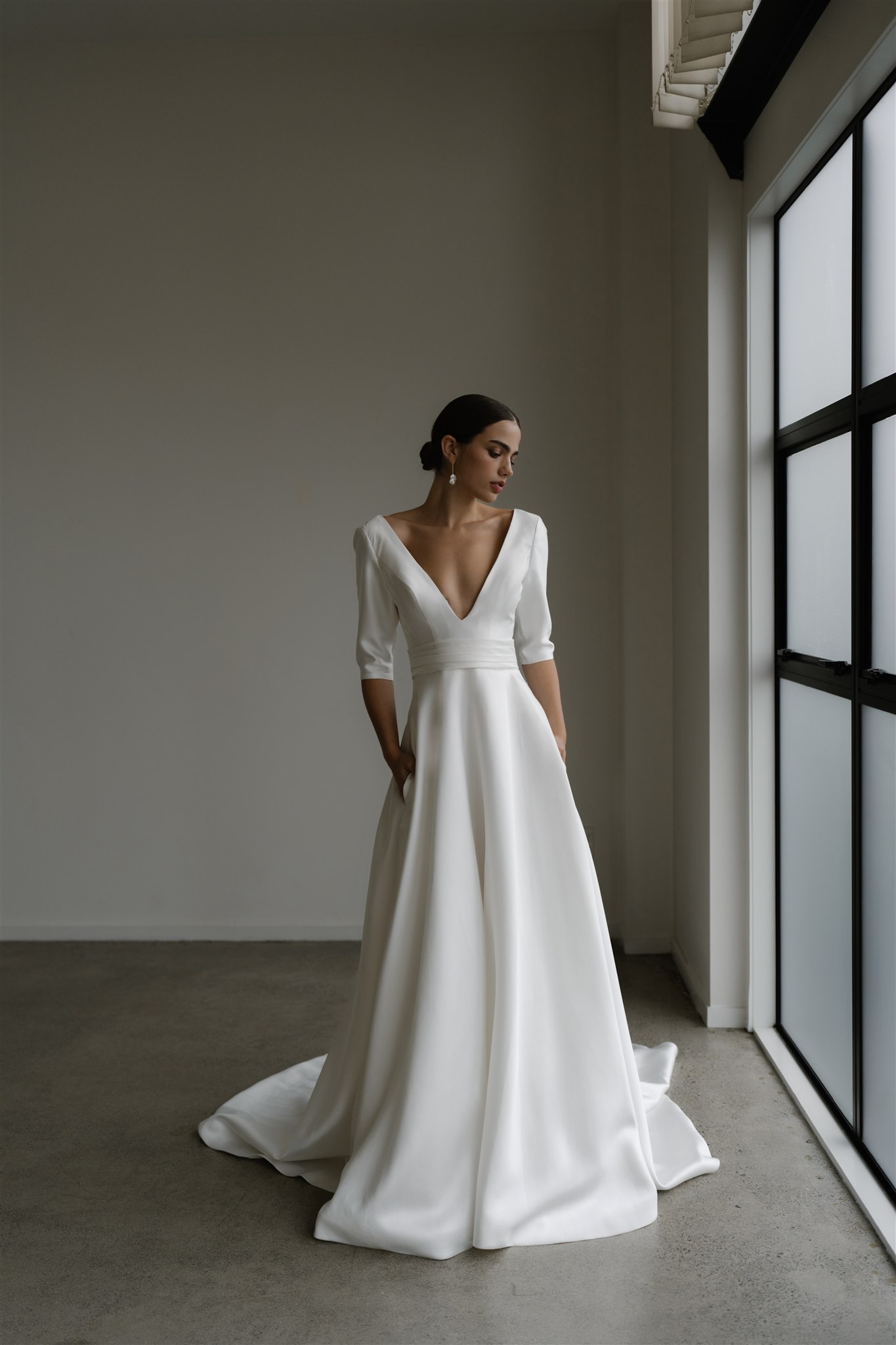 Minimalist Wedding Dresses  Gowns  Online Bridal Shop  Olivia Bottega