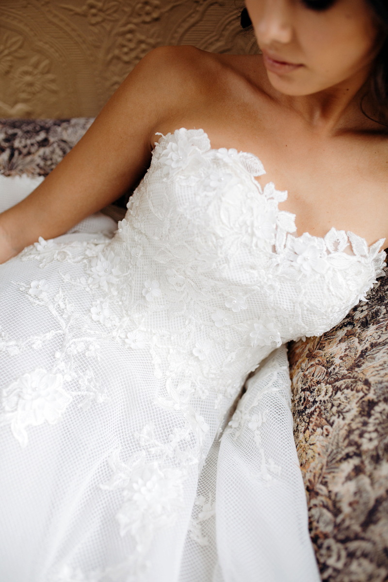 Moonlight wedding dress
