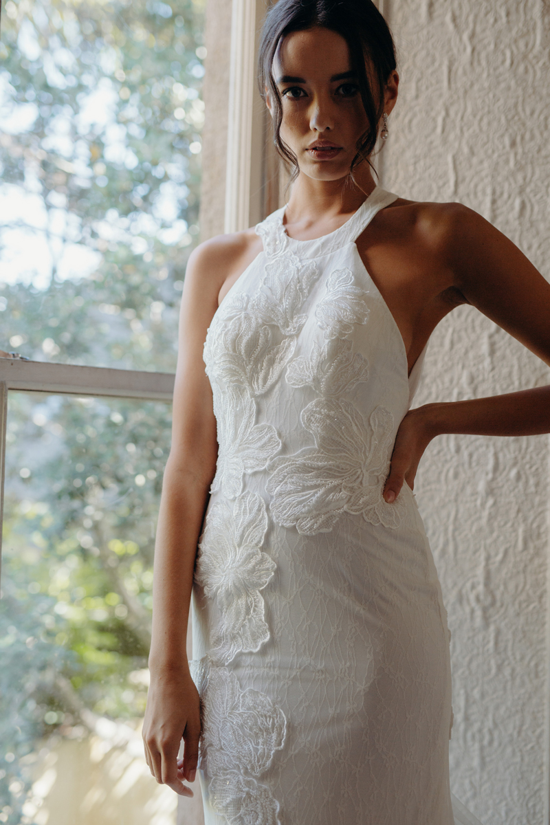 Venezia lace wedding dress