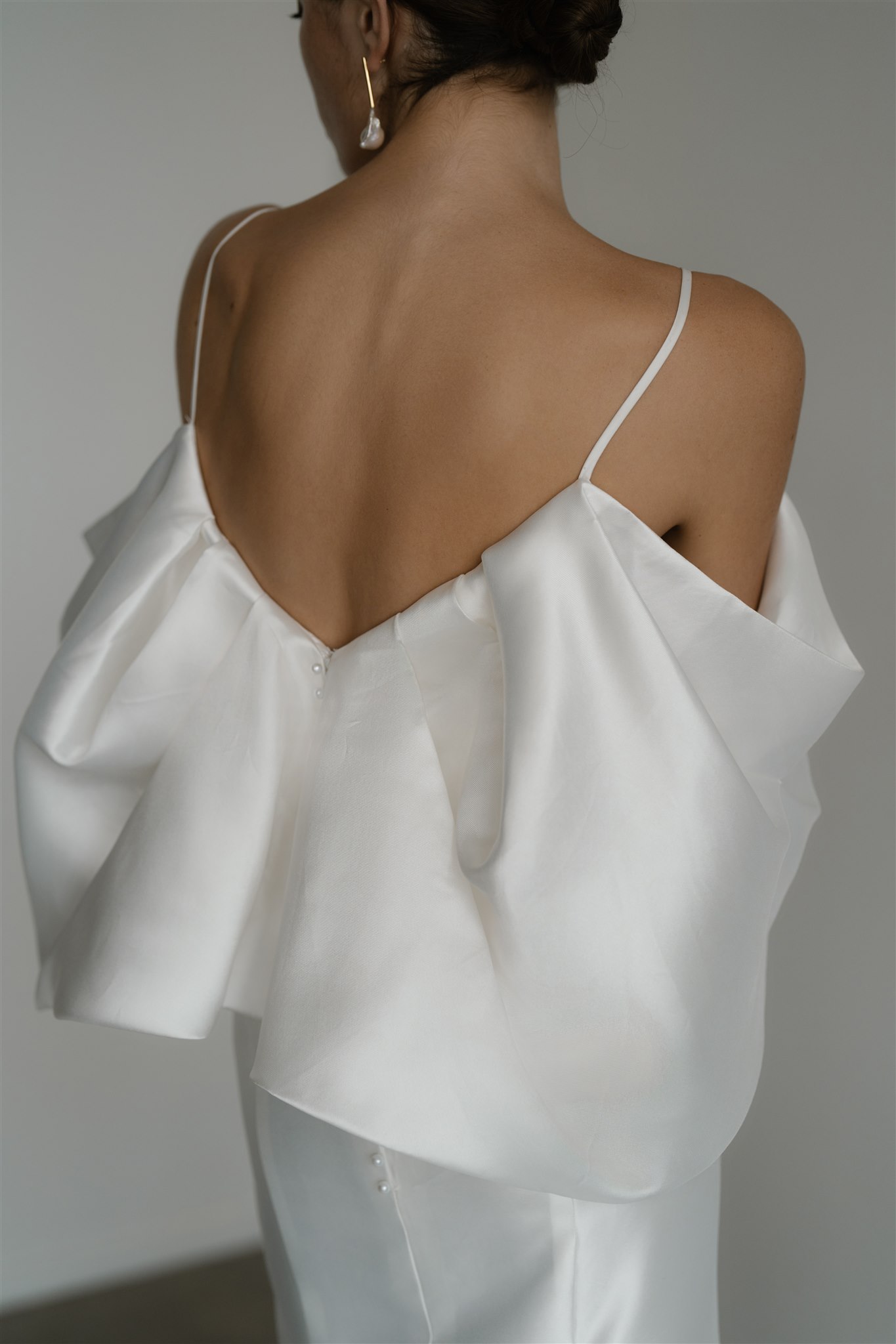 Fleuretta satin gown | Hera Couture