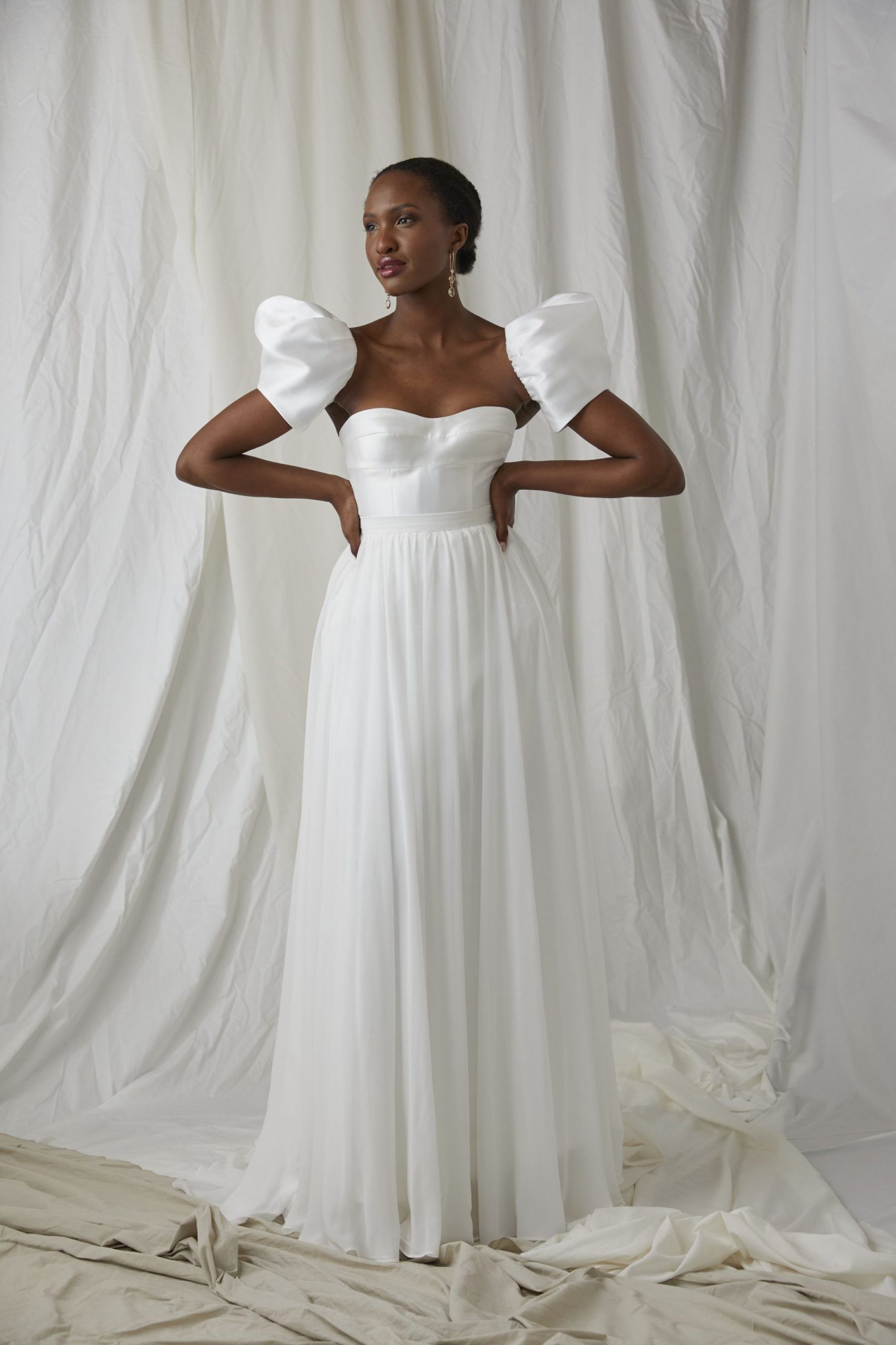 Coral W Fay Overskirt Wedding Dress 32513