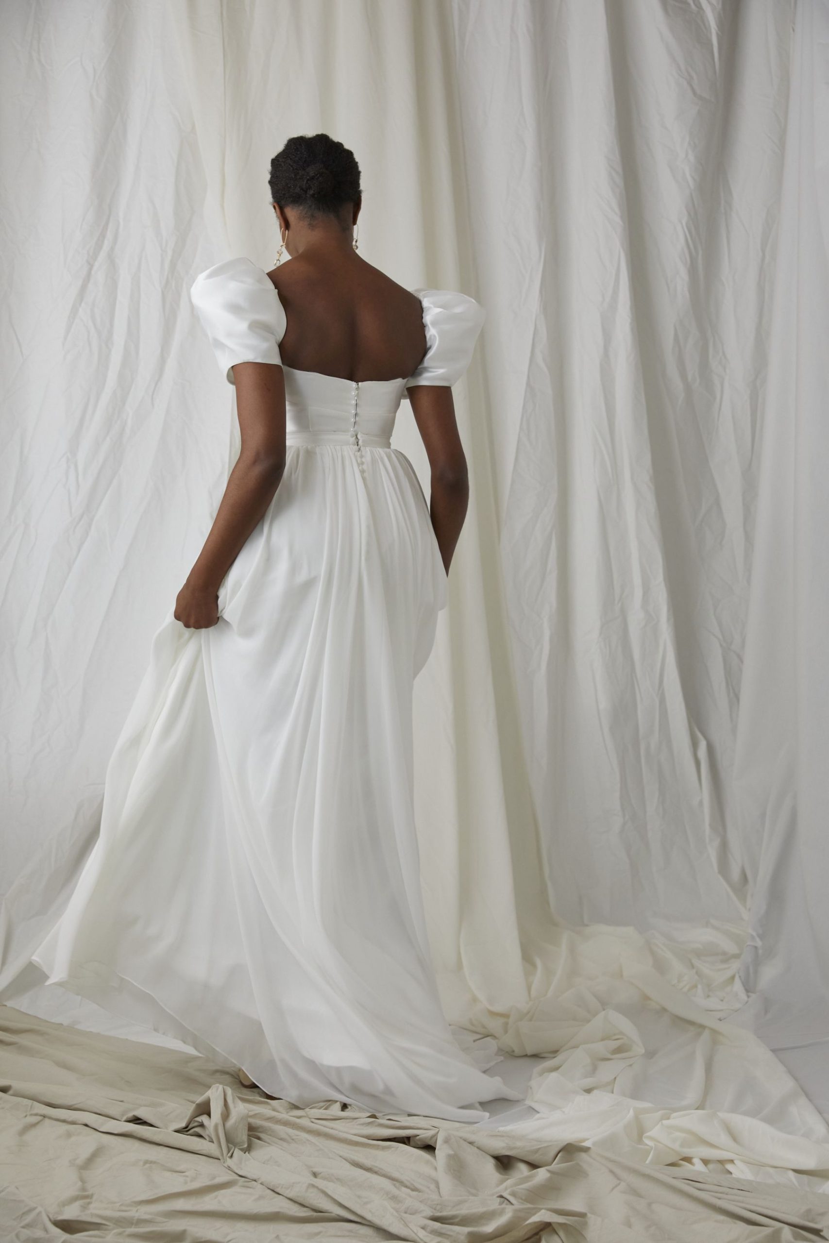 Coral W Fay Overskirt Wedding Dress 32524