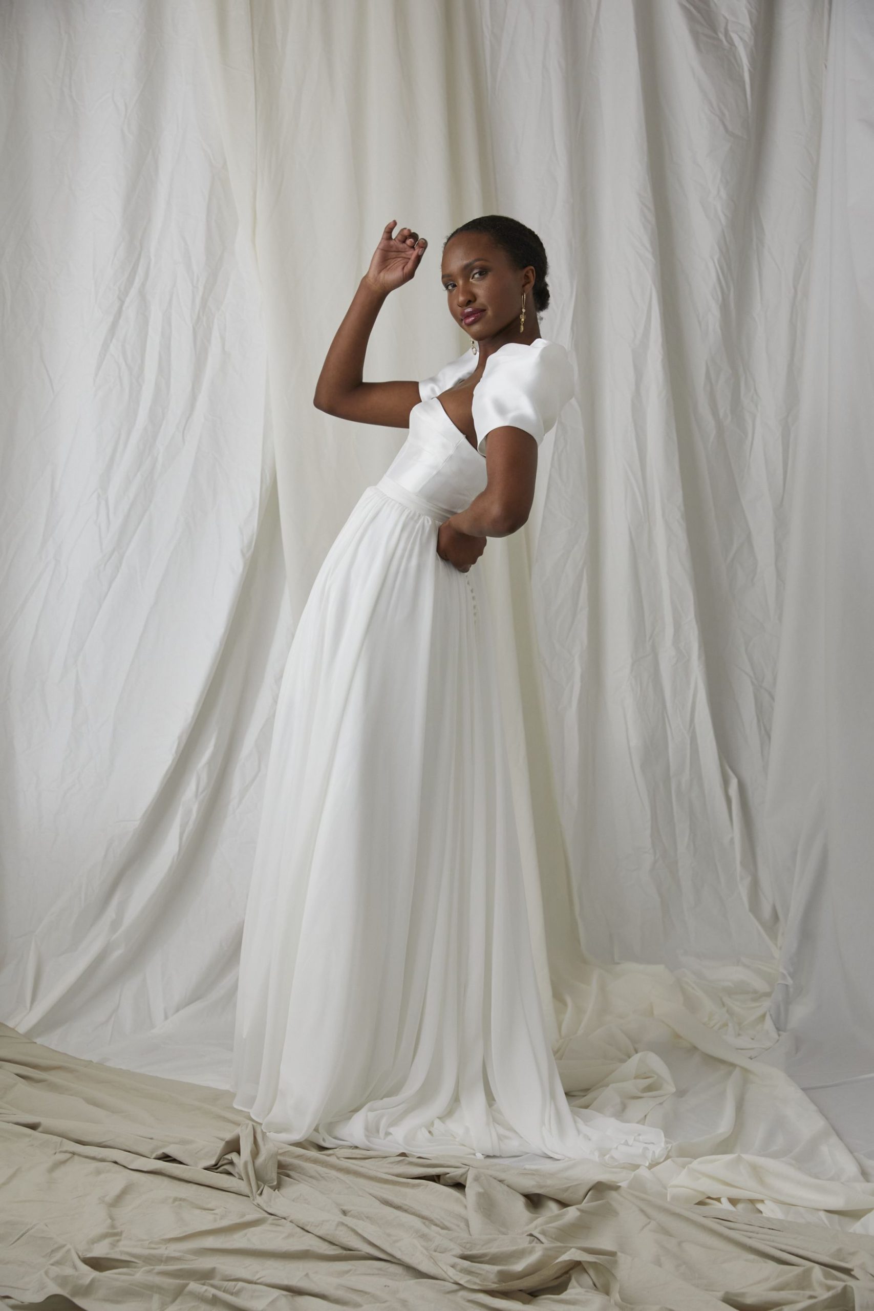 Coral W Fay Overskirt Wedding Dress 32529