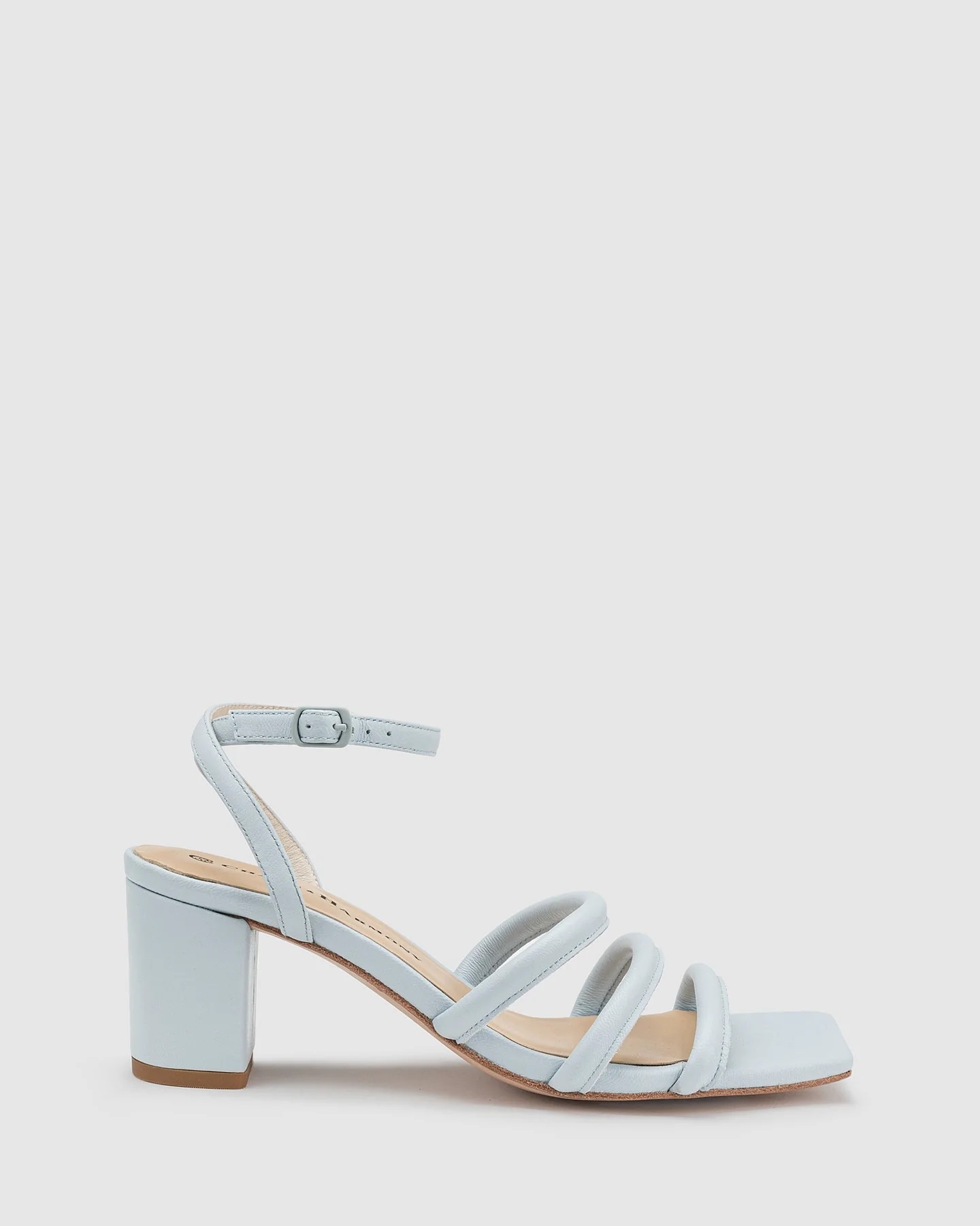 Swoon bridal heels in Powder Blue | Hera Couture