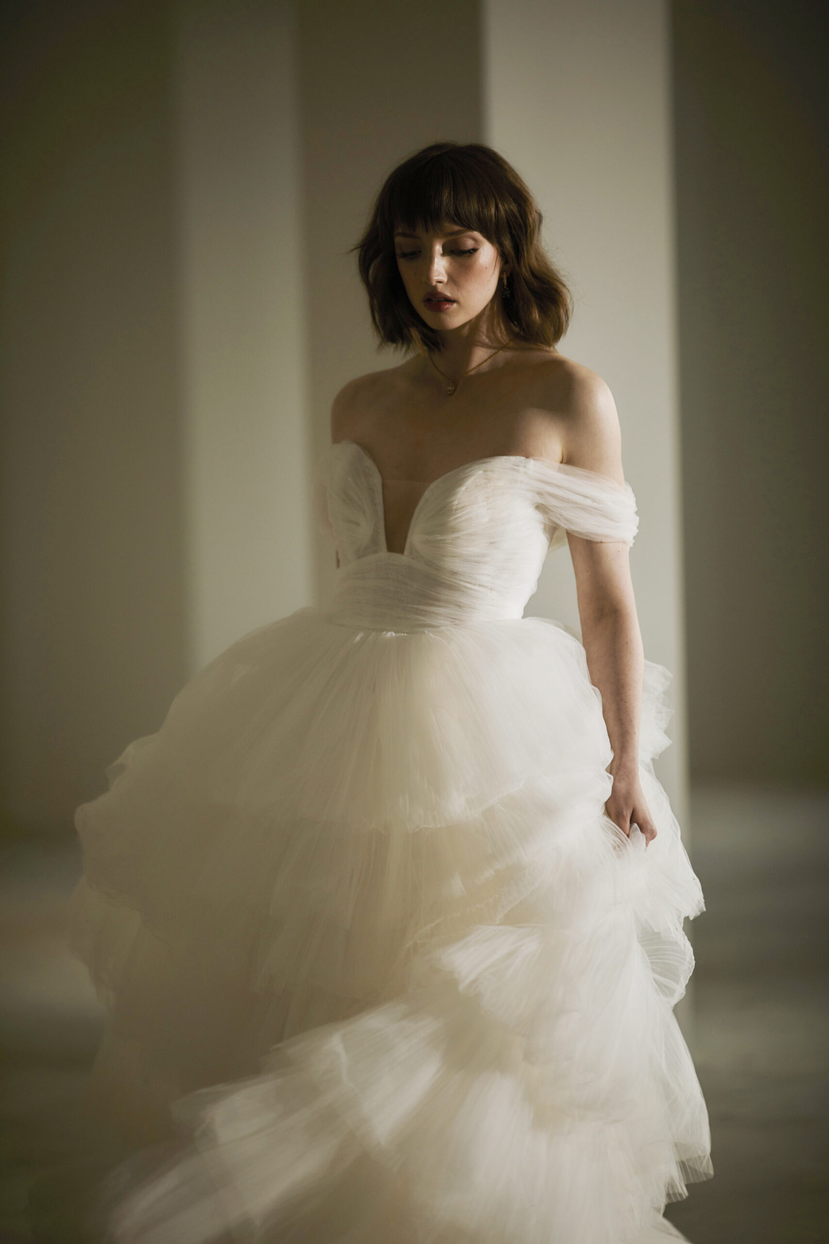 Adelaide in Pleated Tulle